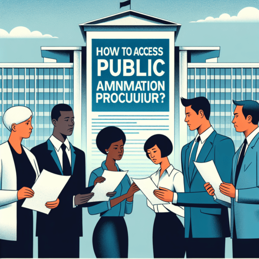 ¿Cómo acceder a la información pública en el Procedimiento Administrativo?