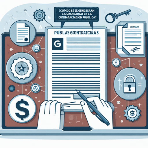 ¿Cómo se gestionan las garantías en la Contratación Pública?