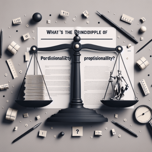 ¿Qué es el principio de proporcionalidad en el Procedimiento Administrativo?