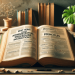 ¿Qué normas y principios rigen la instrucción del Procedimiento Administrativo?