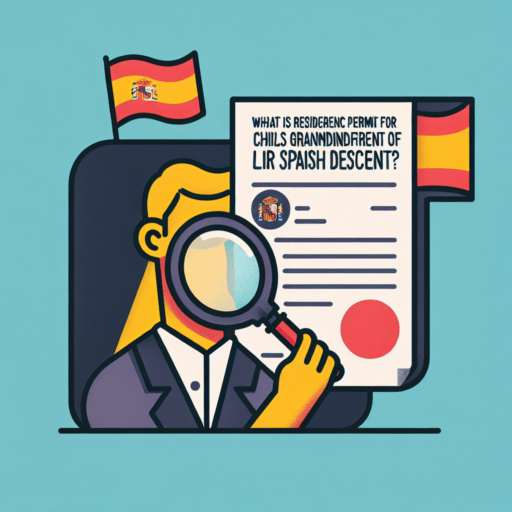 ¿Qué es la autorización de residencia para la búsqueda de empleo de hijos o nietos de español de origen?