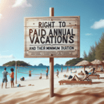 Derecho a vacaciones anuales retribuidas y su duración mínima