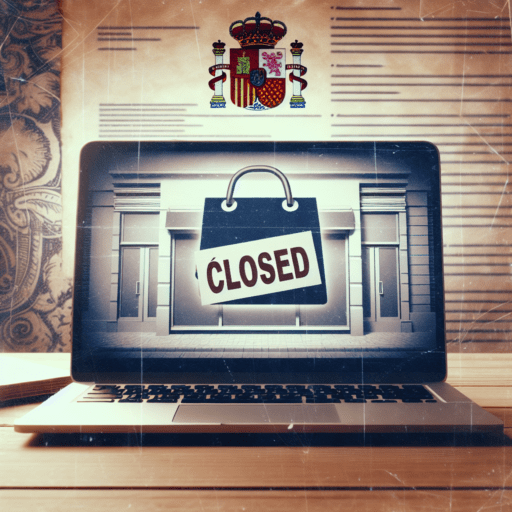 Legislación sobre el Cierre de Tiendas Online en España